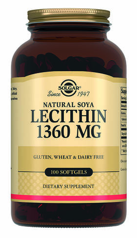 Solgar Натуральний соєвий лецитин капсули 1360 мг 100 шт
