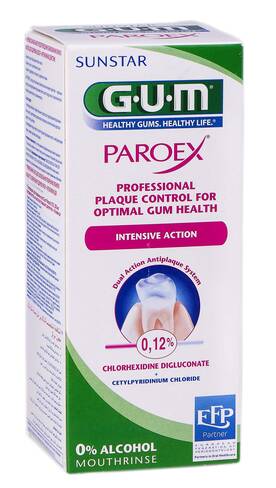 Gum Paroex 0,12 % Ополіскувач для ротової порожнини 300 мл 1 флакон