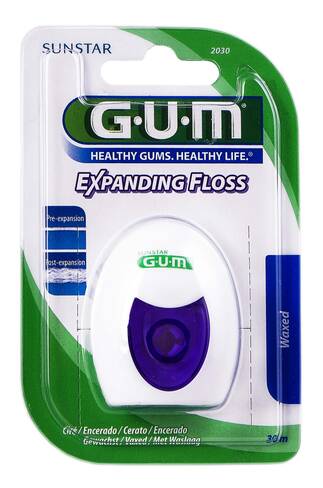 Gum Expanding Floss Зубна нитка з ефектом розширення 30 м 1 шт