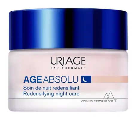 Uriage Age Absolu Крем Нічний догляд для відновлення щільності шкіри 50 мл 1 банка
