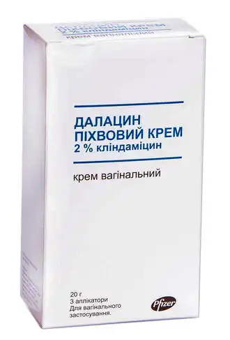 Далацин крем вагінальний 2 % 20 г 1 туба