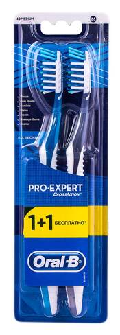 Oral-B Pro-Expert Зубна щітка 40 medyum 2 шт