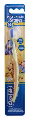 Oral-B Pro-Expert Stages Зубна щітка дитяча 4-24 місяці м'яка 1 шт