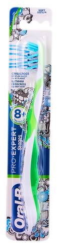 Oral-B Pro-Expert Stages Зубна щітка дитяча від 8 років м'яка 1 шт loading=