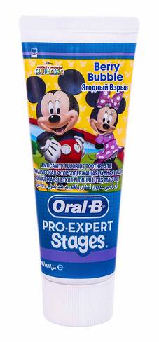 Oral-B Pro-Expert Stages Зубна паста для дітей Ягідний вибух 75 мл 1 туба loading=