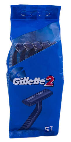 Gillette 2 Бритва одноразова 5 шт