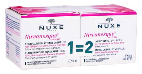 Nuxe Nirvanesque Крем насичений проти перших мімічних зморшок Дуо 2х50 мл 1 набір