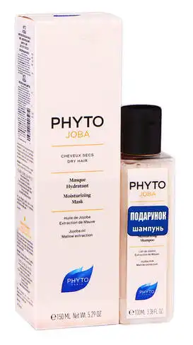 Phyto Joba зволожувальна маска 150 мл + зволожувальний шампунь 100 мл 1 набір