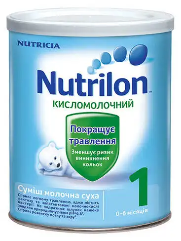 Nutrilon Kисломолочний 1 Суміш молочна 0-6 місяців 400 г 1 банка