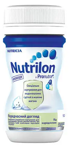 Nutrilon Передчасний догляд Суміш рідка від народження 70 мл 1 флакон