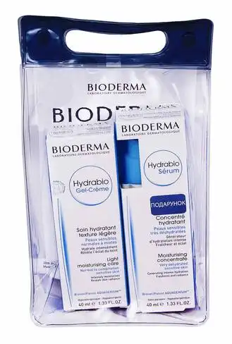 Bioderma Hydrabio Гель-крем 40 мл + Сироватка 40 мл 1 набір