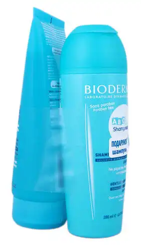 Bioderma ABCDerm гель 200 мл + шампунь 200 мл 1 набір