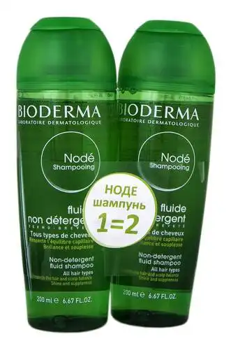 Bioderma Node Шампунь для щоденного використання Дуо 2х200 мл 1 набір