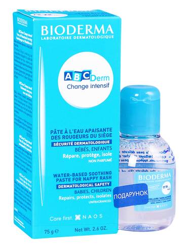 Bioderma ABCDerm Change intensif крем 75 г + Н2О 100 мл 1 набір
