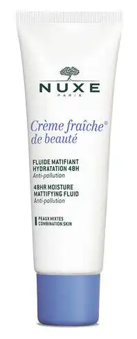 Nuxe Creme Fraiche De Beaute Флюїд матуючий зволоження 48 годин 50 мл 1 туба