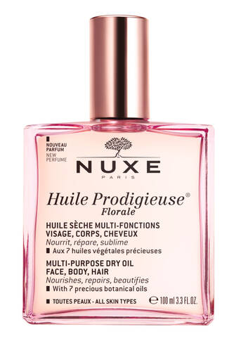 Nuxe Huile Prodigieuse Florale Олія чудова суха багатофункціональна для обличчя,тіла та волосся 100 мл 1 флакон