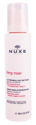 Nuxe Very Rose Молочко очищуюче для обличчя та контуру очей 200 мл 1 флакон