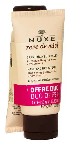 Nuxe Медова мрія Крем для рук і нігтів 50 мл Дуо 1 набір