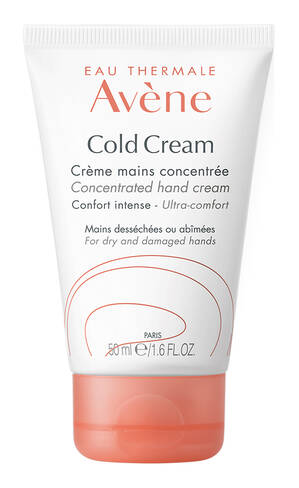 Avene Cold Cream Крем для рук концентрований ультра-комфорт для сухої та пошкодженої шкіри 50 мл 1 туба