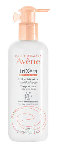 Avene TriXera nutrition Молочко нутрі-флюїд для обличчя та тіла 400 мл 1 флакон
