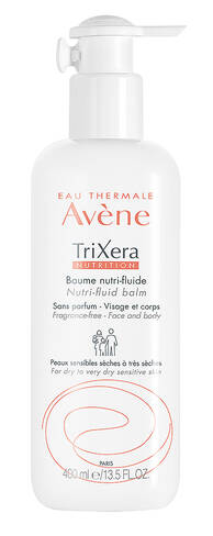 Avene TriXera nutrition Бальзам нутрі-флюїд для обличчя та тіла 400 мл 1 туба