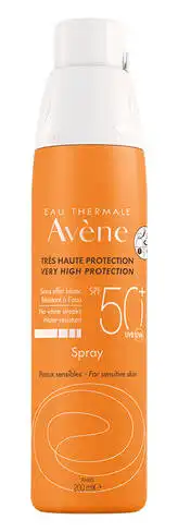 Avene Спрей сонцезахисний для чутливої шкіри SPF50+ 200 мл 1 флакон