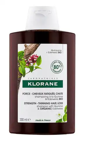 Klorane Шампунь Хінін та Едельвейс проти випадіння волосся 200 мл 1 флакон