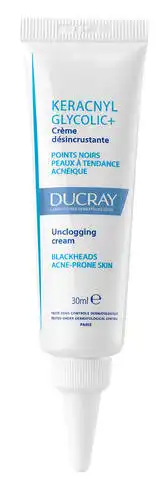 Ducray Keracnyl Glycolic+ Очищувальний крем від чорних цяток 30 мл 1 туба