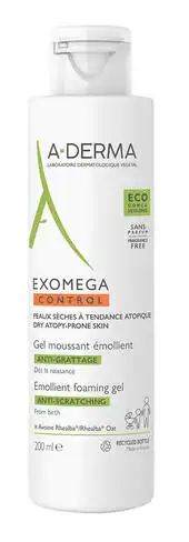 A-Derma Exomega Control Гель пом'якшувальний для сухої та атопічної шкіри 200 мл 1 флакон