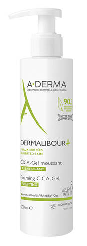 A-Derma Dermalibour+ Цика-гель очищувальний для подразненої шкіри 200 мл 1 флакон