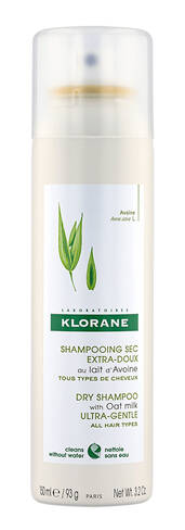 Klorane Шампунь сухий з вівсяним молочком ультра-делікатний для всіх типів волосся 150 мл 1 флакон