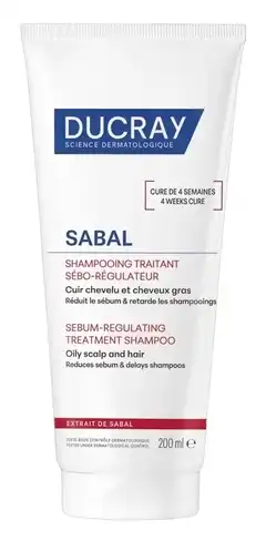 Ducray Sabal Шампунь себорегулюючий 200 мл 1 флакон