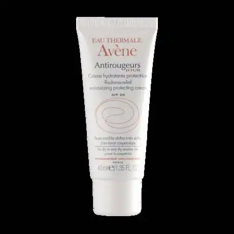 Avene Antirougeurs jour Крем денний зволожувальний та захисний для сухої і дуже сухої чутливої шкіри SPF-20 40 мл 1 туба
