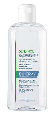 Ducray Sensinol Шампунь фізіозахисний лікувальний заспокоює шкіру голови, зменшує свербіж 200 мл 1 флакон