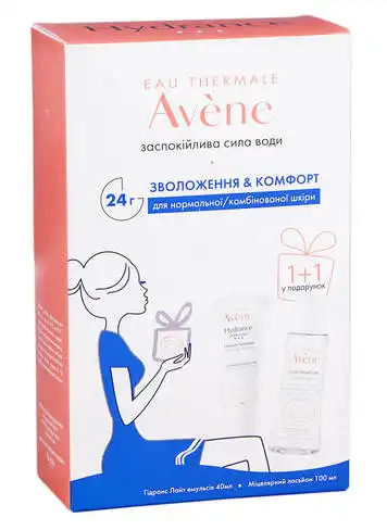 Avene Hydrance Light емульсія 40 мл + міцелярний лосьйон 100 мл 1 набір