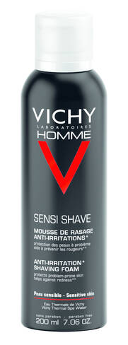 Vichy Homme Піна для гоління для чутливої шкіри 200 мл 1 флакон