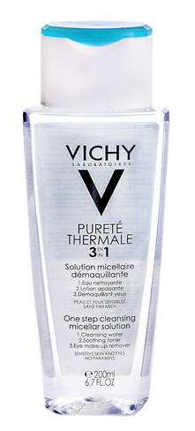 Vichy Purete Thermale Міцелярний розчин для зняття макіяжу 200 мл 1 флакон