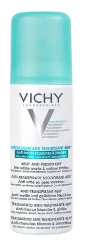 Vichy Дезодорант-антипреспірант проти білих слідів та жовтих плям 48 годин 125 мл 1 флакон