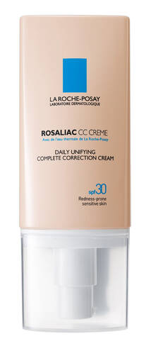 La Roche-Posay Rosaliac СС Крем комплексної дії для шкіри, схильної до почервонінь SPF 30 50 мл 1 флакон
