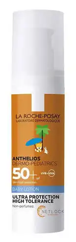 La Roche-Posay Anthelios Дермо-Педіатрікс Молочко сонцезахисне для чутливої шкіри немовлят SPF50+ 50 мл 1 туба