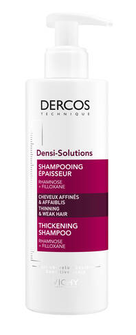 Vichy Dercos Densi-Solutions Шампунь для відновлення густоти та об'єму тонкого ослабленого волосся 250 мл 1 флакон