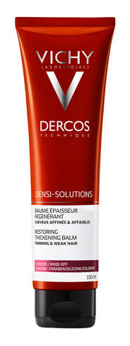 Vichy Dercos Densi-Solutions Бальзам-кондиціонер для відновлення густоти та об'єму тонкого ослабленого волосся 150 мл 1 туба loading=