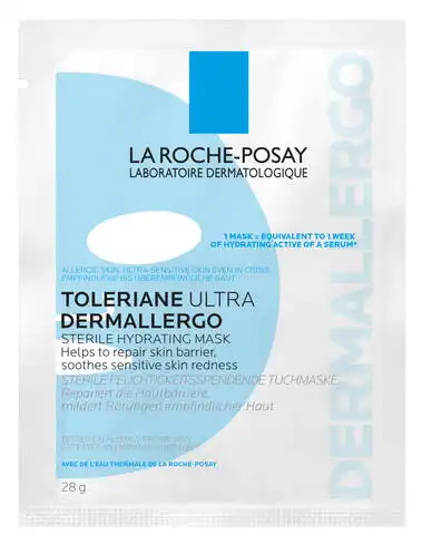 La Roche-Posay Toleriane Ультра Дермалерго маска заспокоююча тканинна 28 г 1 пакет