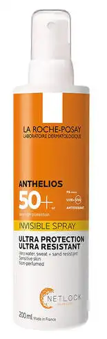 La Roche-Posay Anthelios Спрей сонцезахисний для чутливої до сонця шкіри обличчя та тіла SPF50+ 200 мл 1 флакон