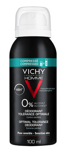 Vichy Homme Дезодорант оптимальний комфорт для чутливої шкіри 48 годин 100 мл 1 флакон