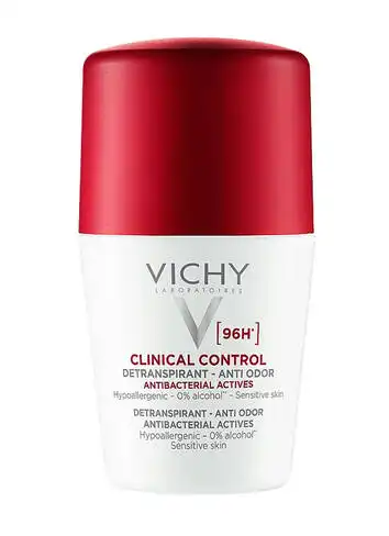 Vichy Clinical Control Антиперспірант кульковий проти надмірного потовиділення 96 годин захисту 50 мл 1 флакон