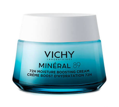 Vichy Mineral 89 Крем легкий зволоження 72 години для всіх типів шкіри обличчя 50 мл 1 баночка loading=