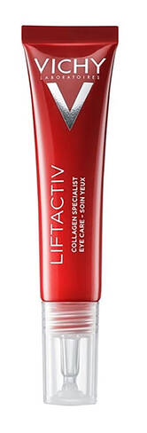 Vichy Liftactiv Specialist Collagen Антивіковий крем для корекції ознак старіння шкіри зони навколо очей 15 мл 1 туба