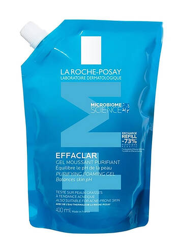 La Roche-Posay Effaclar +М Гель-мус для очищення проблемної шкіри 400 мл 1 пакет