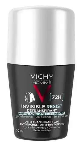 Vichy Homme Дезодорант-антиперспірант для чоловіків 72 години захисту 50 мл 1 флакон